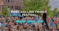 Desktop Screenshot of fringefestivalfortcollins.com